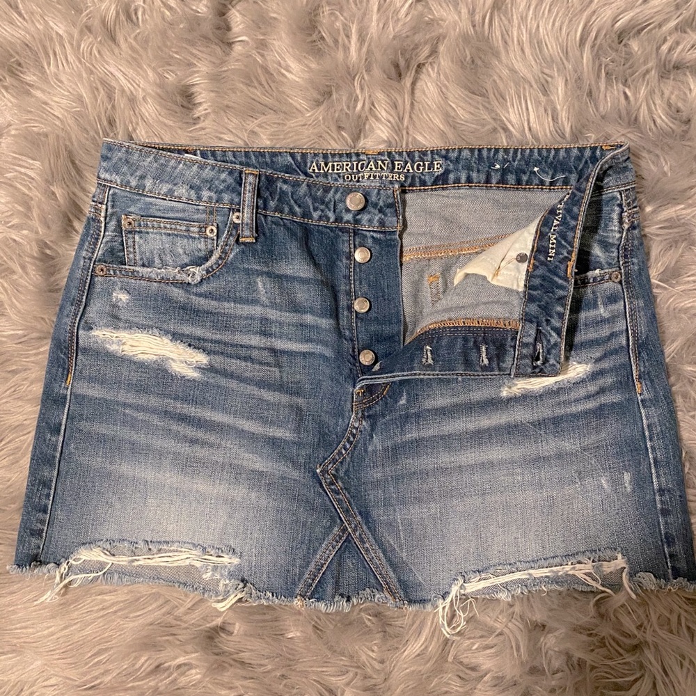 American Eagle Jean Skirt